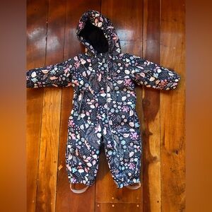 REIMA Floral Patterned Snowsuit